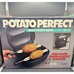 Vintage Potato Perfect PB-1 Electric Quick Potato Baker By Mr Coffee